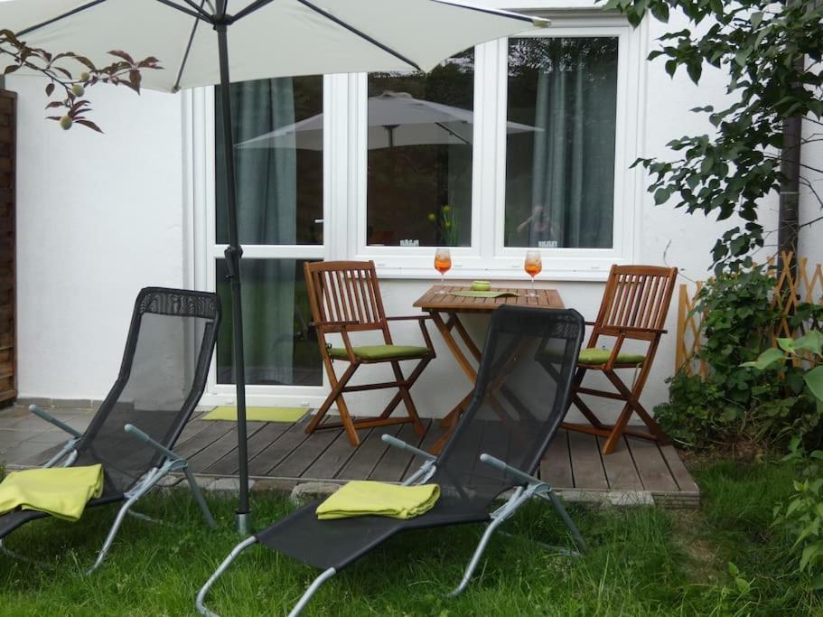 Ruhiges Garten-Studio Chiara Gstadt Laeufers Chiemsee Holiday Home 吉塔特埃姆吉姆 外观 照片
